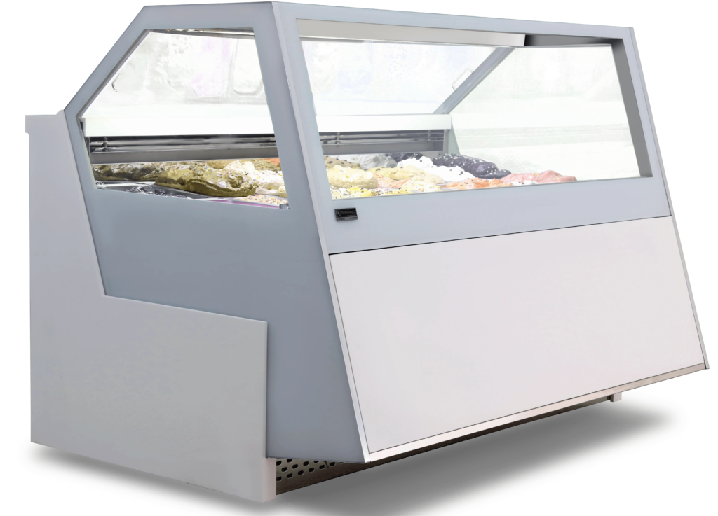 serve over counter fridge